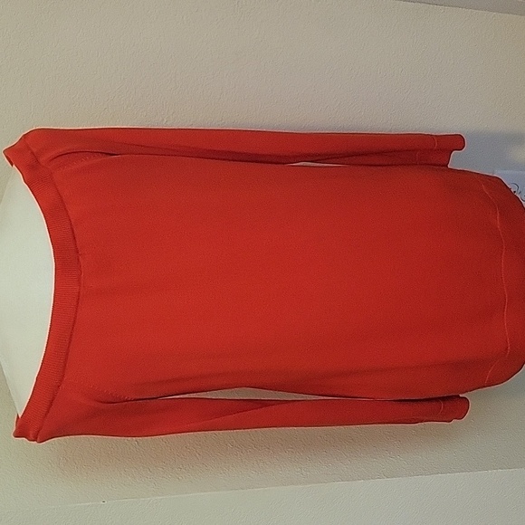 HALOGEN OFF-SHOULDER LIGHTWEIGHT SWEATER..SMALL - Picture 5 of 7
